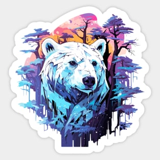 Polar Bear Animal World Predator Wild Nature Wilderness Sticker